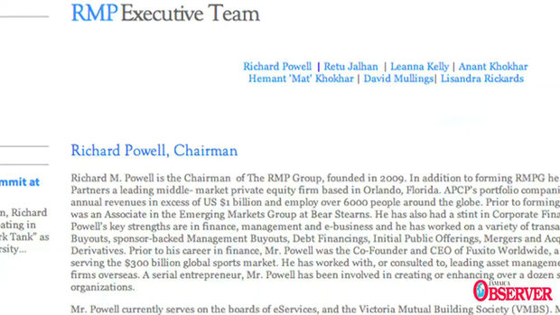 Business Leader nominee Richard M. Powell